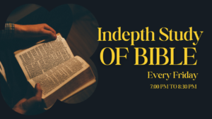 Friday Bible Study